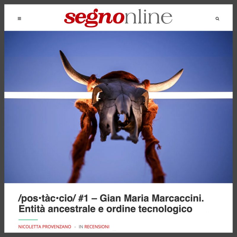 Segnonline /pos·tàc·cio/ #1 Gian Maria Marcaccini