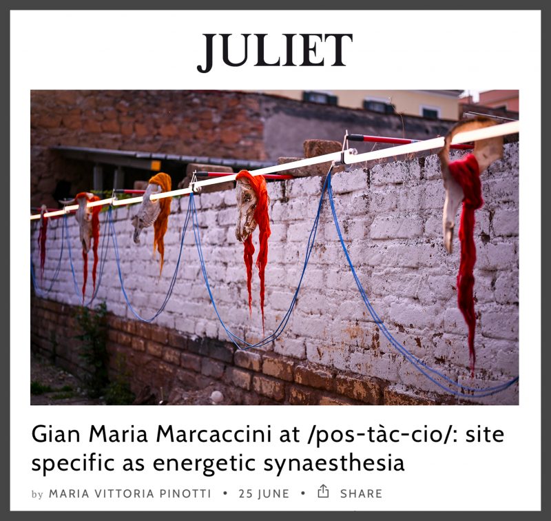 Juliet /pos•tàc•cio/ #1 Gian Maria Marcaccini
